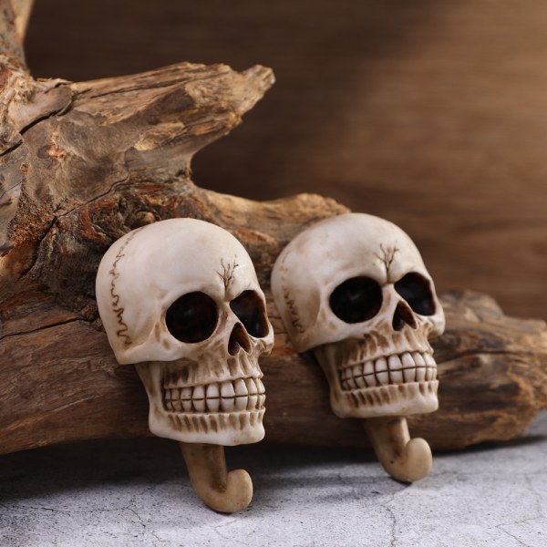 Skull Anheng Hjem Hood Oppbevaringskrok Vintage Skull Hook To Hall