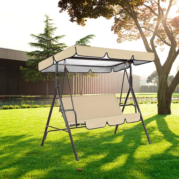 Universal Garden Swing Canopy Replacement Canopy, Vandtæt Swi