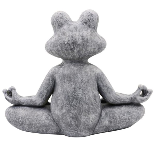 13*5.5*9.5cm meditoiva joogasammakkopatsas - Zen Garden Frog F