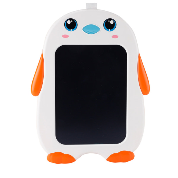 Yksiosainen oranssi yksivärinen pingviini 21 cm × 1,5 cm × 26,5 cm lapsille