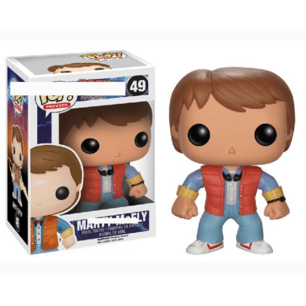 Film Tillbaka till framtiden Marty Vinylfigur,Powder Blue, Vermill