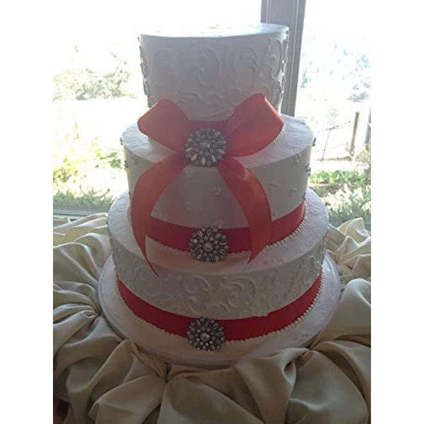 1/4 tommer 298Feets Solid Double Face Satin Ribbon Per Roll til DI