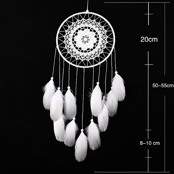 Blå-Dreamcatcher Sort, Dream Catcher Dreamcatcher med Perler a