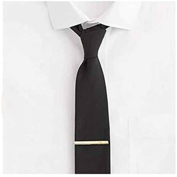 Mænds rustfrit stål slipseklips (guld) Minimalistisk slips slips slips Cli