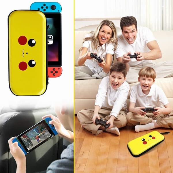 Gul - 1 st Switch/Switch OLED-fodral, Switch skyddspåse, Sw