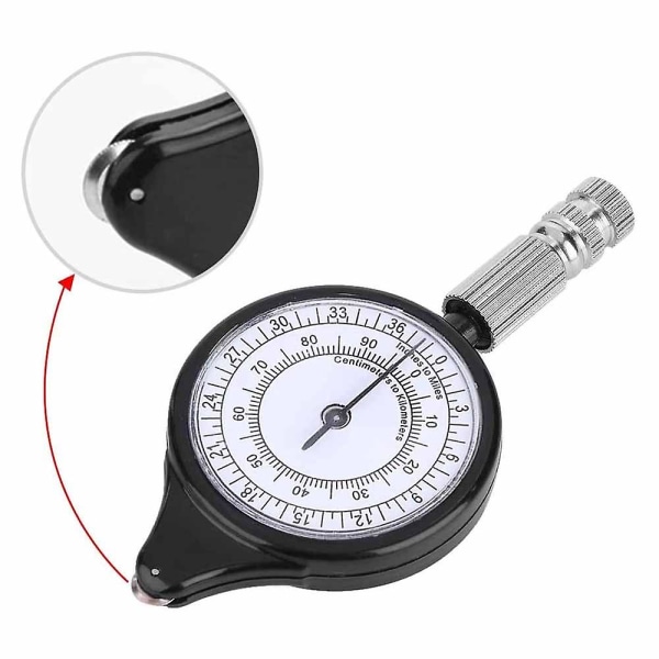 Map Measurer Mini Outdoor Accurate Professional Mapping Utensil D