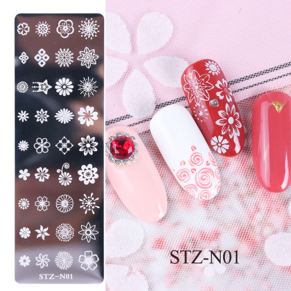 Nail Art Lautaset 6 set - Nail Art -työkalu naisille ja tytöille