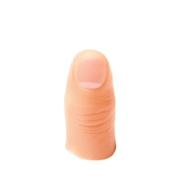 6 stykker Magic Thumb Thumb Plastic Magic Trick Legetøj Blødt falsk finger