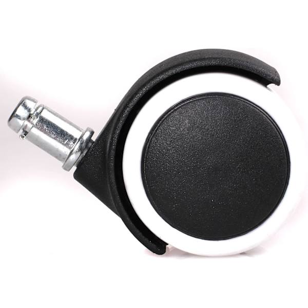 Sett med 5 harde gulvhjul 11mm - for kontorstol, 11/50 mm, W