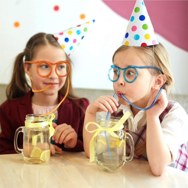 10 kreative og interessante briller strå Skøre og sjove