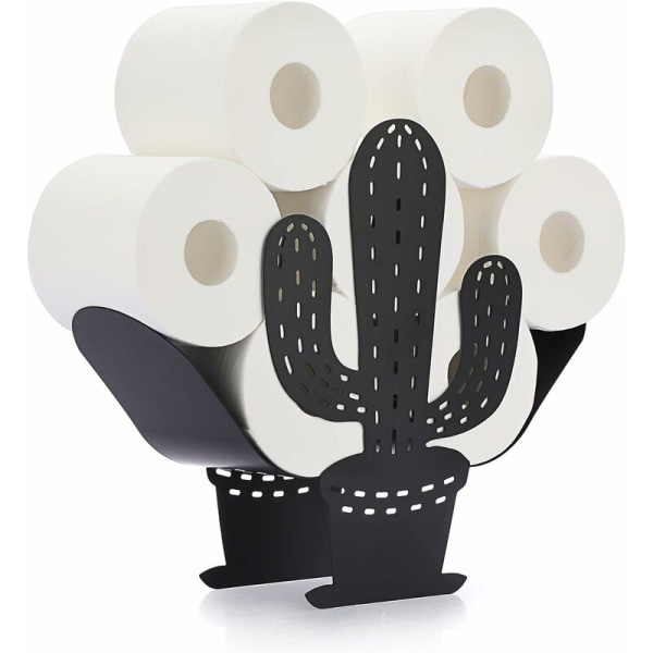 WC-rullan pidike Metallipaperiteline Kaktuksen muotoinen paperivarasto