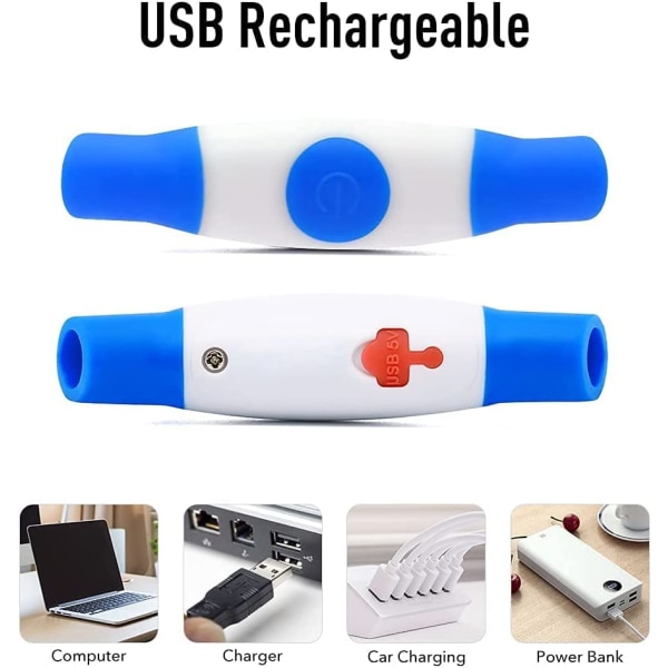 LED-kaulapanta, USB ladattava valaistu koiranpanta, hehkuturvallinen