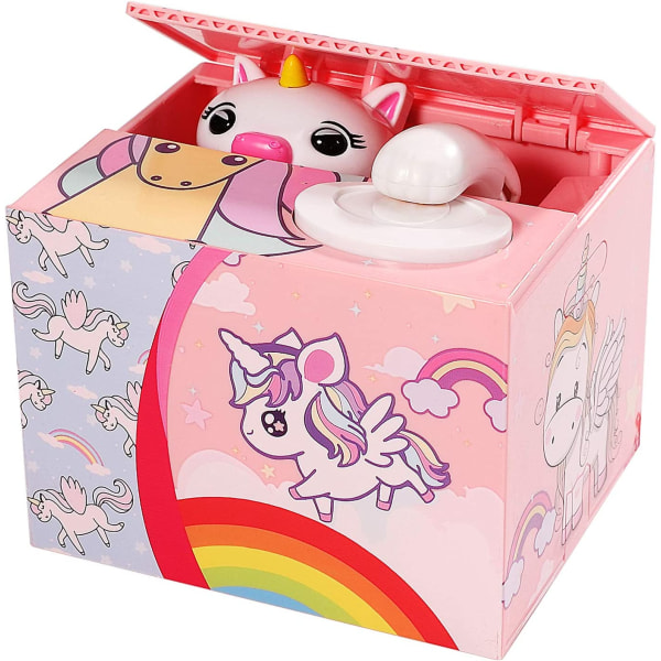 Passord Cat Money Box（Lovely Unicorn） - Elektronisk pengeboks -