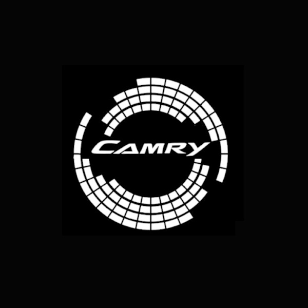 2 kpl Toyota-tervetuliaisvaloa Camry Highlander Prad F