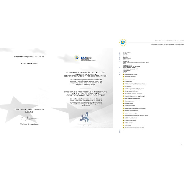 Hörnbeskydd för bord, 12 st transparenta hörnskydd,