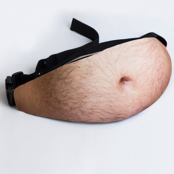 Beer Belly Pouch - Pappa Funny Bag Fanny Pack Multifunksjonell