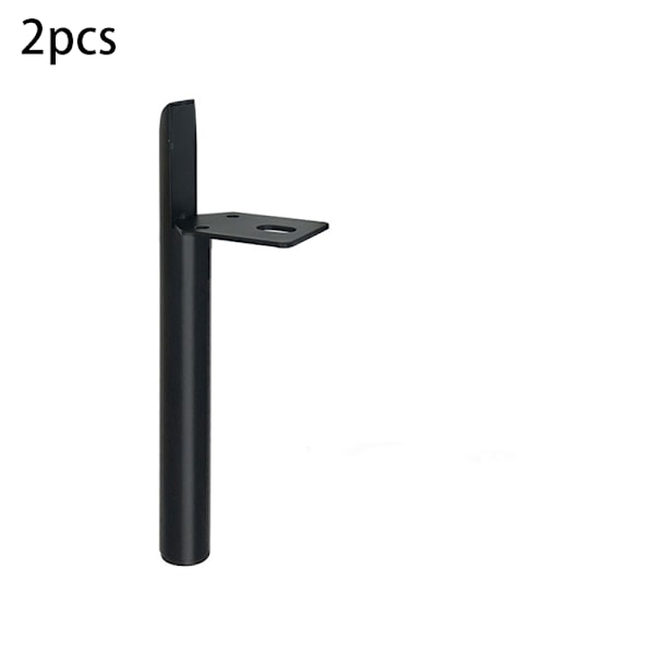 2 kpl 10 cm huonekalujalkaa, musta metallipöytäjalka, DIY-kalusteet