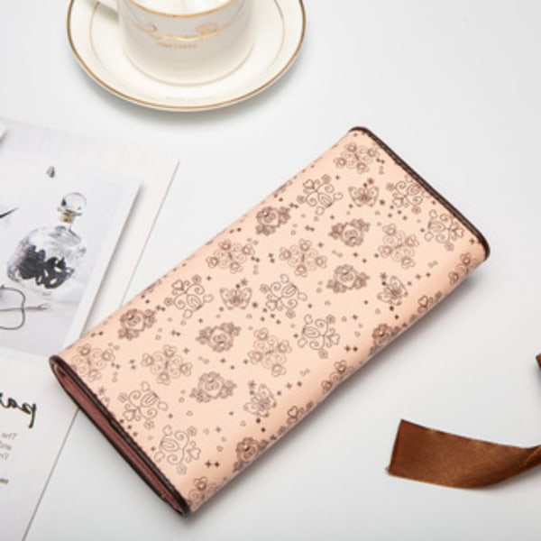 RFID-blockerande plånbokspåse för kvinnor Dubbla knutar Design Chic Faux