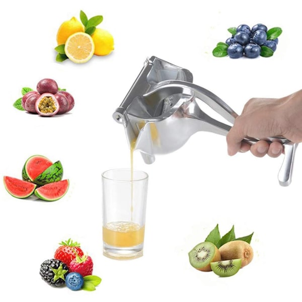 Manuell Fruktjuicer Sitronpresser, Aluminiumlegering Håndpress