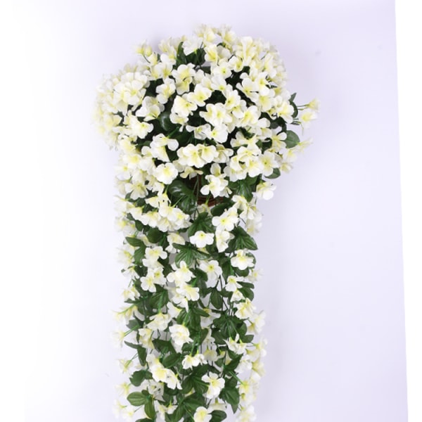 2 bundter kronblade hængende kunstige blomster, kunstig vis