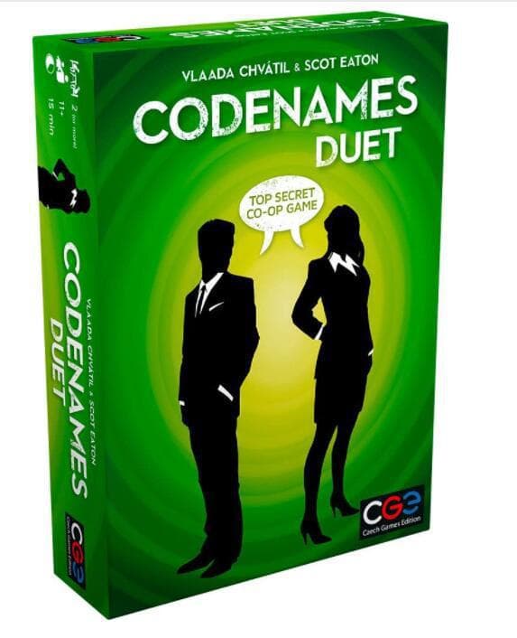 Duo Secret Code, Brettspill med venner, Festlig spill, for 2 voksne