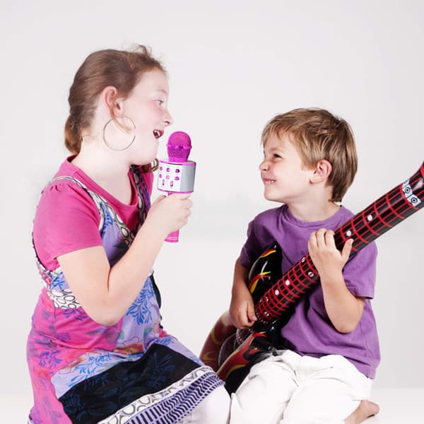 Langaton Bluetooth-karaokemikrofoni, Bluetooth-mikrofoni 858L