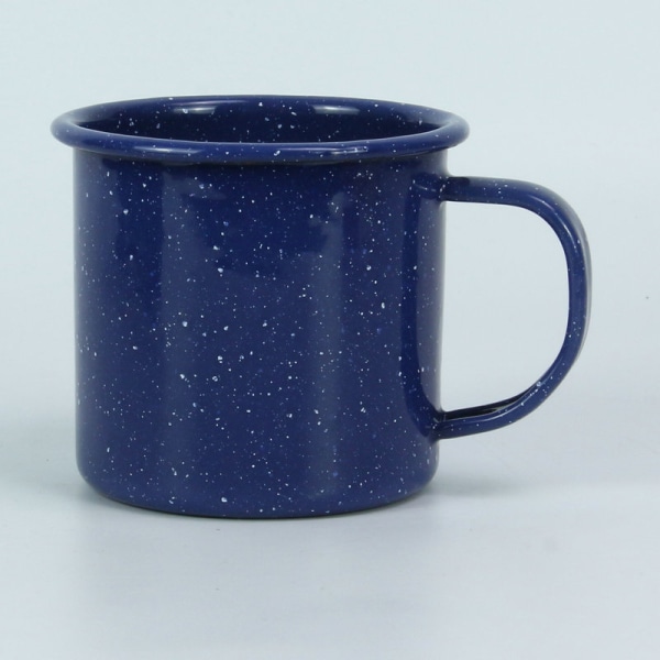 12 unssin emalware-kahvimuki (sininen)