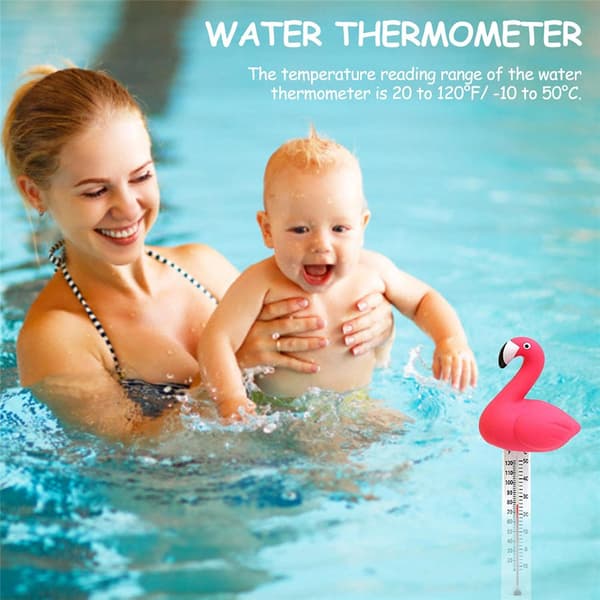 Flydende pooltermometer Swimmingpooltermometer Flydende Flam