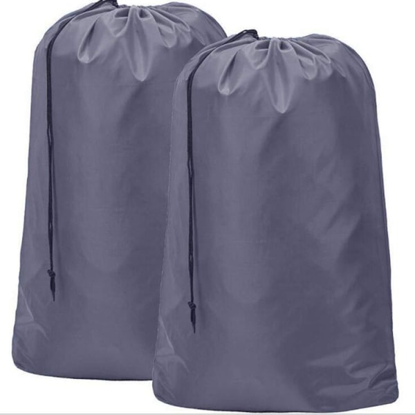 5 Pack，34cm*43cm Foldbar rejsetaske til snavset vasketøj med trækstrimmel
