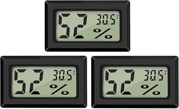 Mini digital LCD-termometer hygrometer temperatur fuktighet -50
