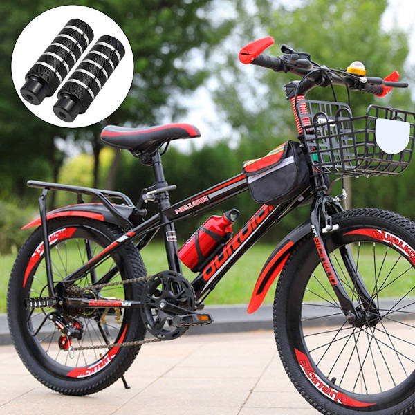 2 stk. aluminiumlegering skridsikre pedaler til cykel, cykelpedal, cylindr