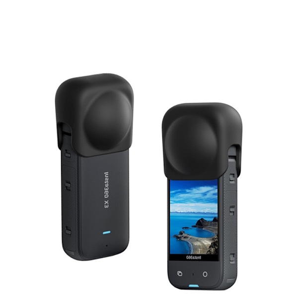 Insta 360 Silikoni Runko Suoja 1 kpl Musta Insta360 X3