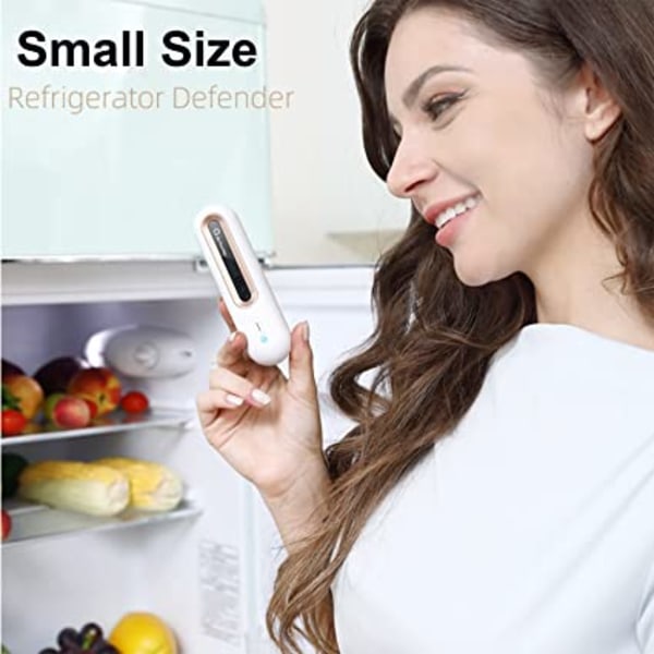 Mini USB Kjøleskap Deodoriser og Freshener, O3 Ozon Generatorer Fr