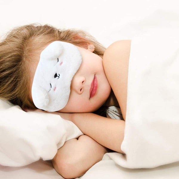 Sleep Mask, Comfortable Eye Sleep Mask Ultra-Soft Plush Adjustab