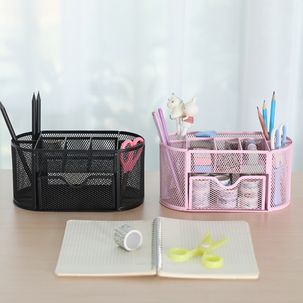 Rose Desk organizer, Organizer kynille ja metalli, mesh,