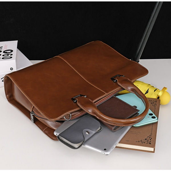 Ny handväska för män Horisontell koreansk herrväska One Shoulder M