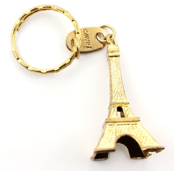 12 kpl Retro-avaimenperä Eiffel-torni Avaimenperä Mini-avaimenperä Kynä