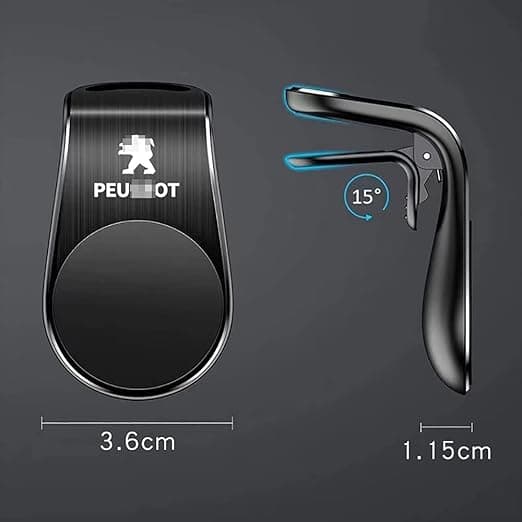 Bilmobiltelefonholder Luftventilmontering Holder til Peugeot 308 206