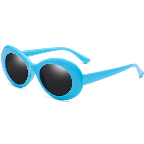 Retro Oval Goggle Aurinkolasit, Vintage Clout Aurinkolasit Unisex