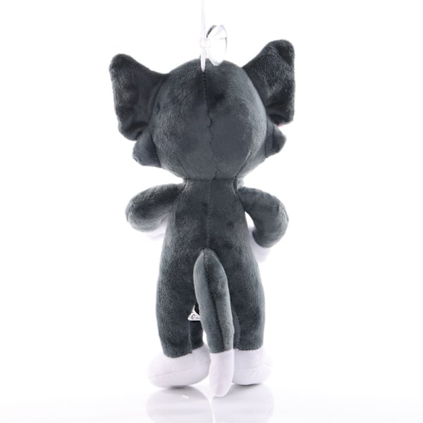 27cm katt og mus plysj plysjleke (katt)