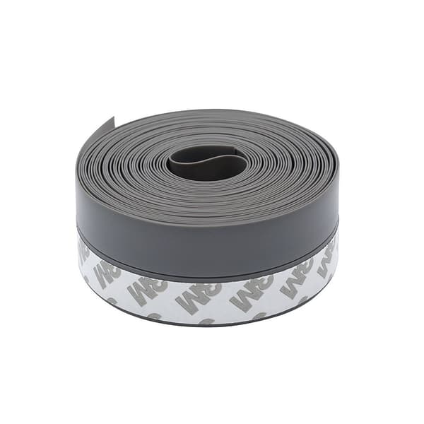Silikon Dörrfönster Tätning 10m (35mm, Grå)