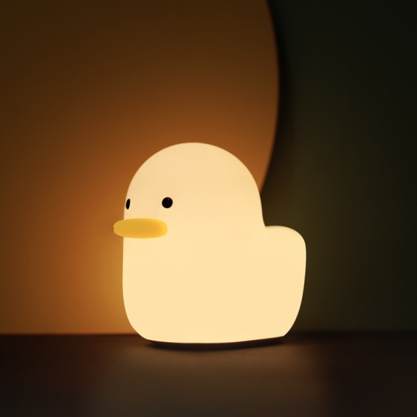 Soft Glowing Duck Light - Sødt dyrenatlys til babyer, til