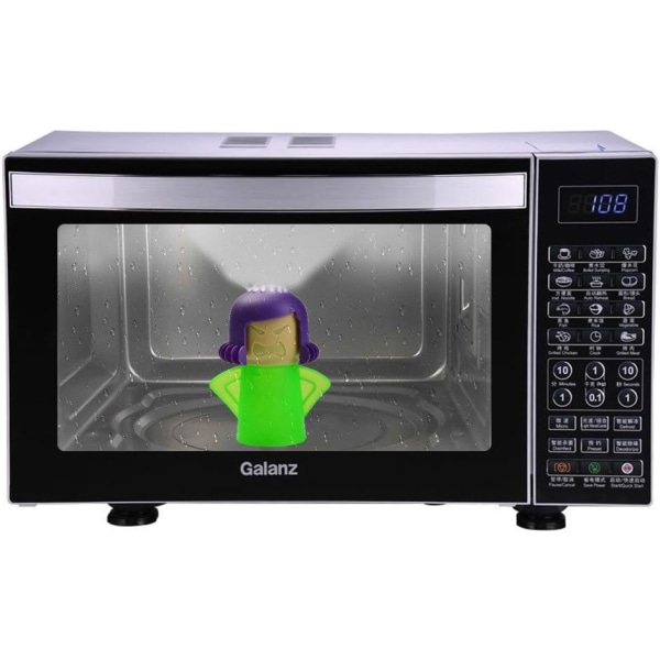 Creative Angry Mom Mikroaaltouuni Höyrypuhdistin Clean Microwave O
