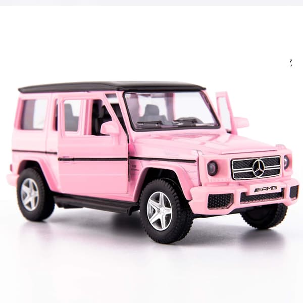 1/36 skala G63 støbt bilmodel, zinklegering legetøjsbil til børn, P