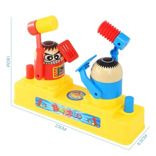 Slåssroboter boksespill Brettspill for 2 spillere, whack-a-mol