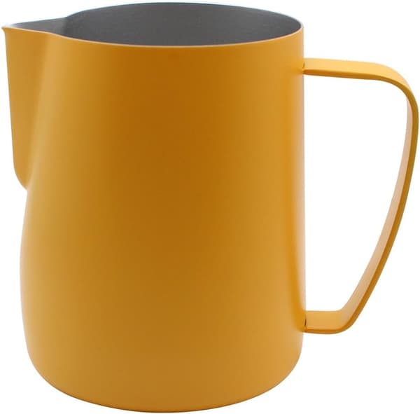 Rustfritt stål melkeskummer for kaffe, latte og melk 600m