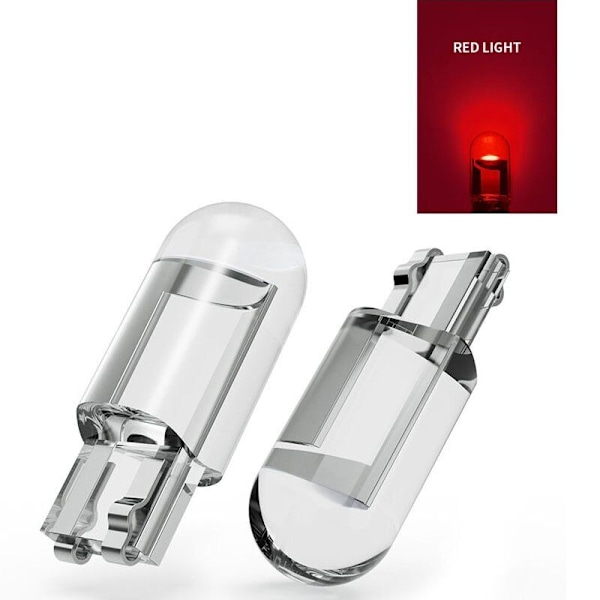 10x T10 W5W 194 168 501 LED sisävalopolttimo rekisterikilven valo
