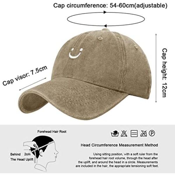 Unisex Baseball Cap Mænds Cap Kvinders Justerbar Cap Bomuld Spor