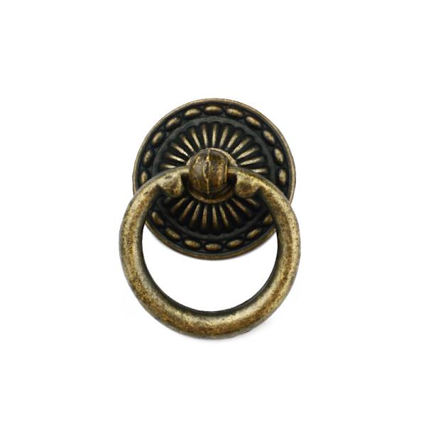 Möbelknoppar Ring Skåphandtag Vintage Skåpknoppar Låda
