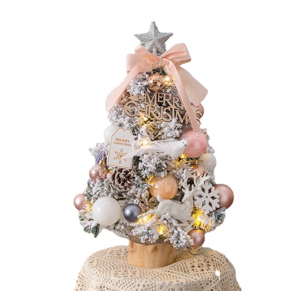 45cm juletre med lys Juletre skrivebordstre lite C